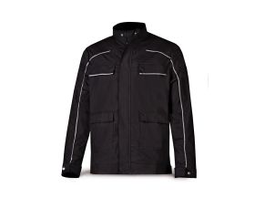 588CCNE Chaqueta CANVAS negro poliéster/algodón 245 gr.